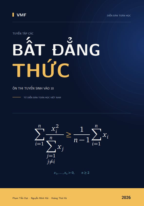 tuyển tập các bất đẳng thức ôn thi tuyển sinh vào lớp 10 môn toán